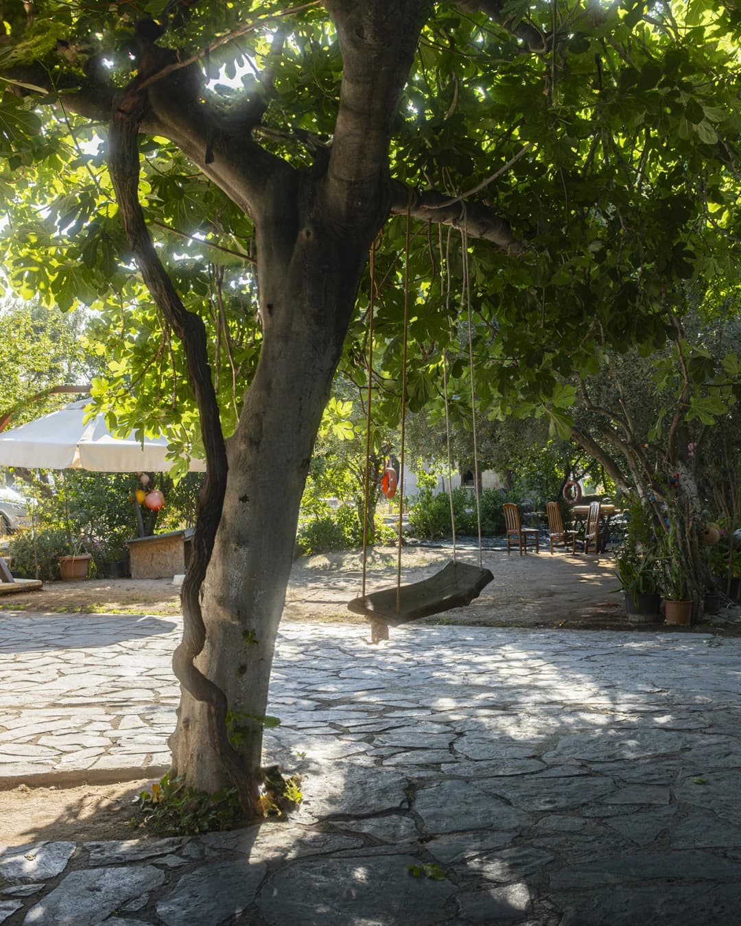 Hotel walkway